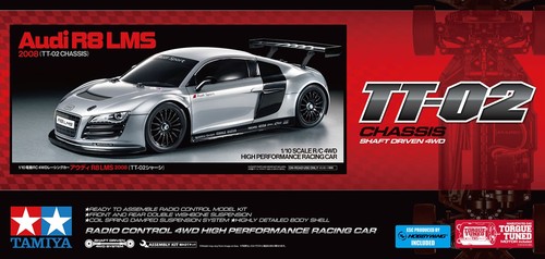 Car tamiya audi - car,
